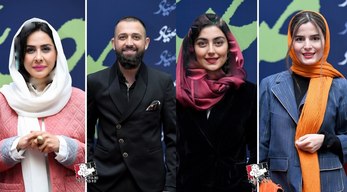 اکران روز: نگاهی به تیپ و استایل شیک بازیگران در اکران فیلم «صیاد» با درخشش استایل اسپورت غزاله اکرمی، مانتو سنتی سوگل طهماسبی و استایل مشکی هلیا امامی، محسن افشانی و ...